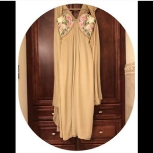 Vintage 70s Cocktail Dress Gown Couture handmade Tarquin Ebker